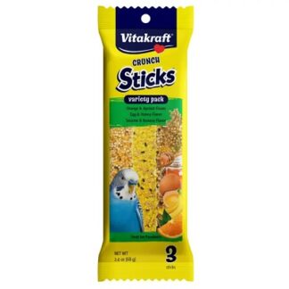 Variety Crunch Treat Sticks O/E/B - Parakeet
